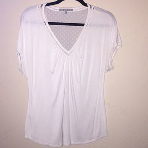 White V-Neck Top - Flowy Fit + Must See Details